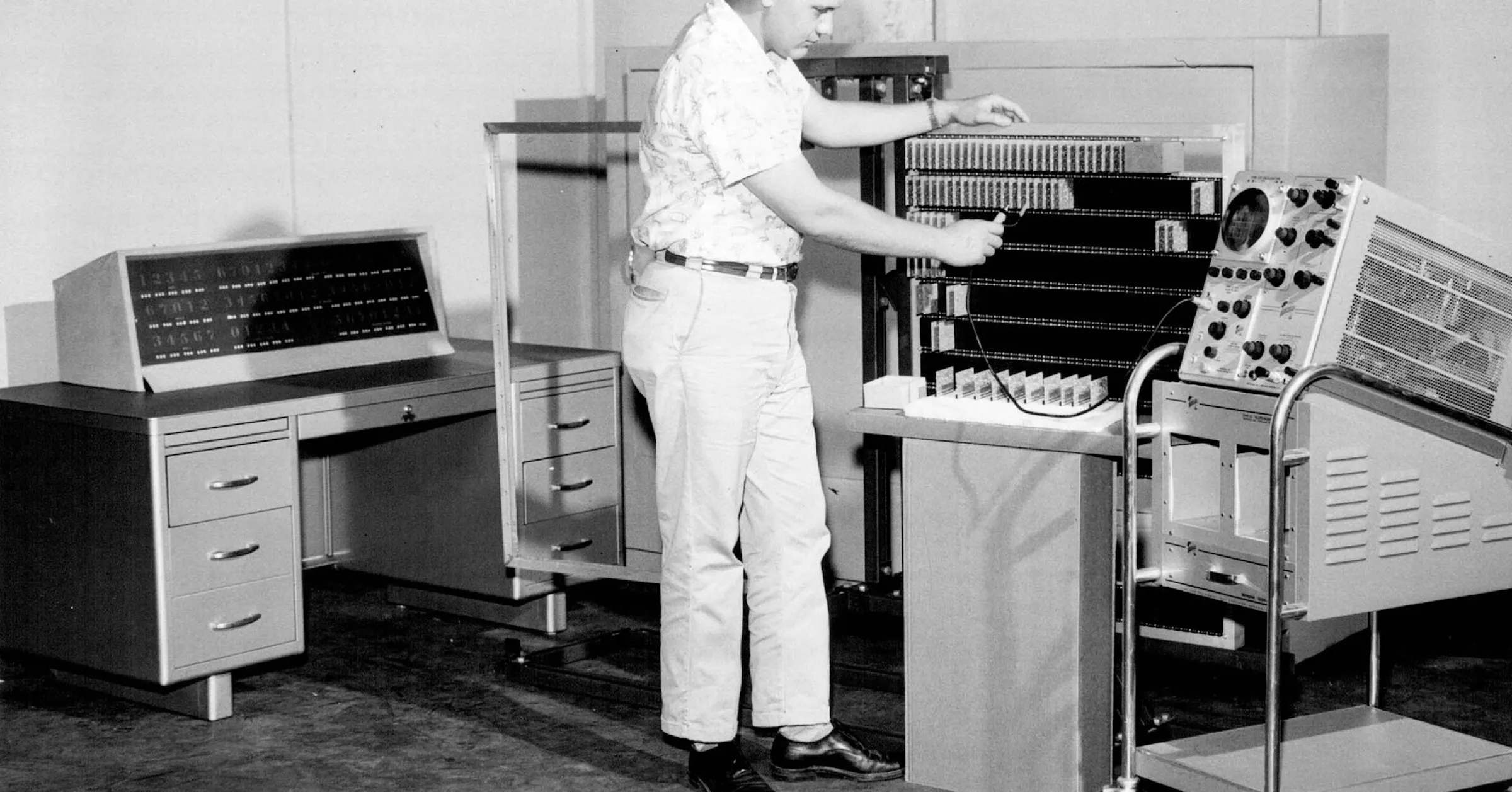 Process Control Old Data Computer Control Data and a lesson in the history of innovation