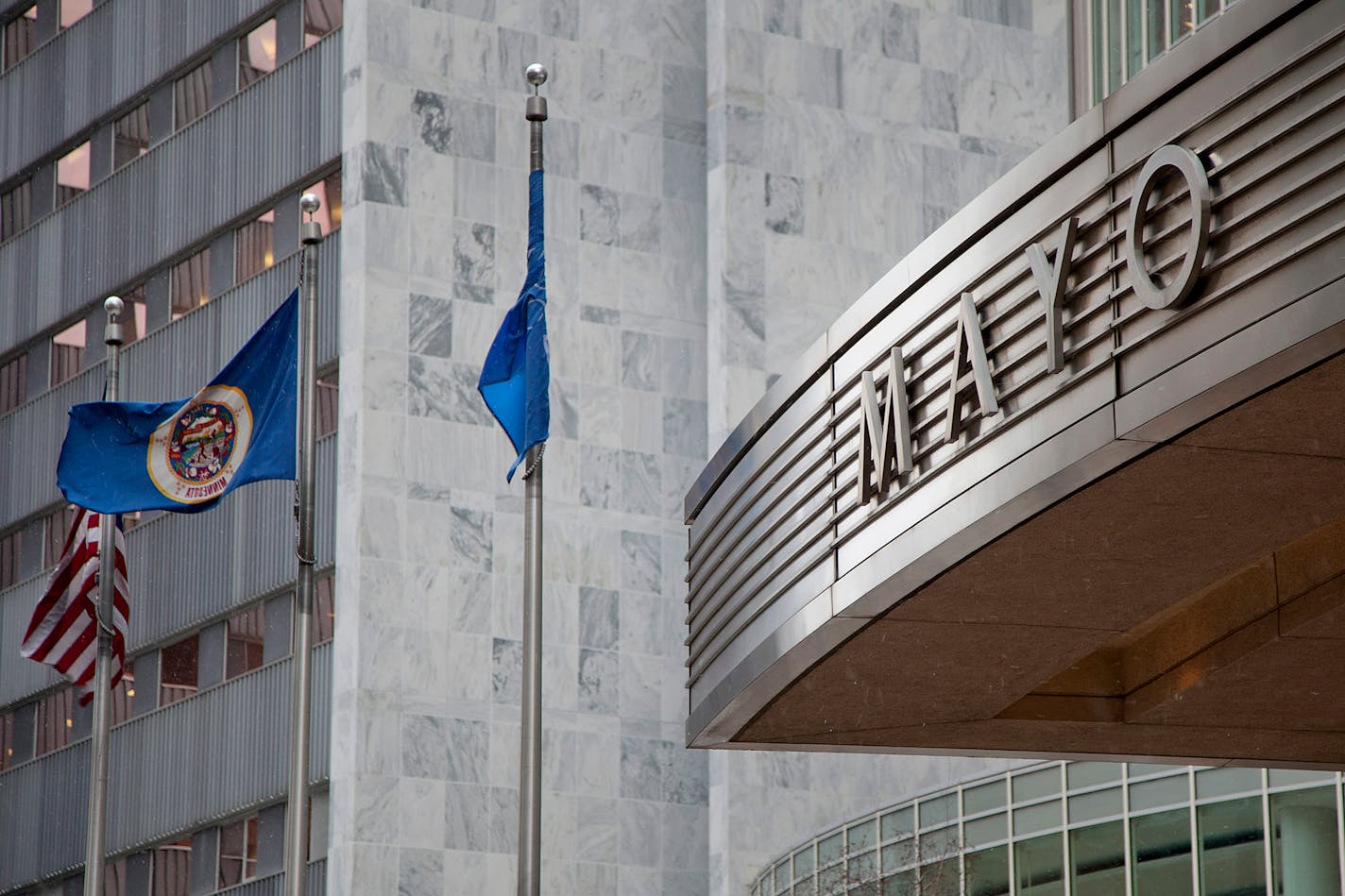 The Mayo Clinic medical center in Rochester, Minn.