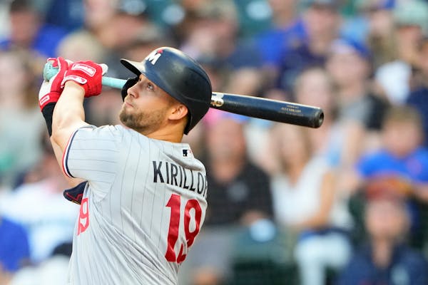 Twins place Kirilloff on IL because of shoulder inflammation