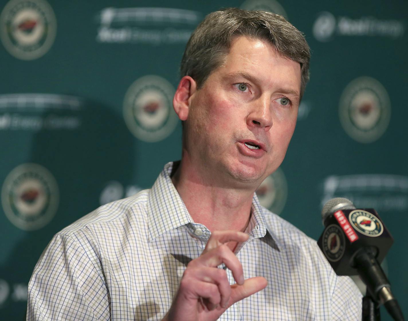 Minnesota Wild General Manager Chuck Fletcher