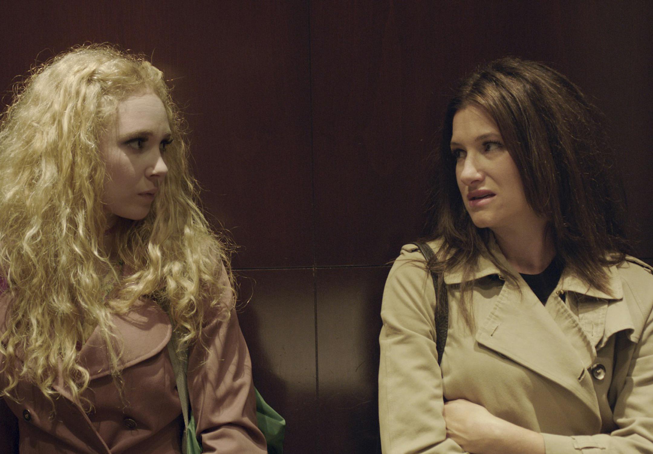 In an undated handout photo, Kathryn Hahn, right, and Juno Temple in the film "Afternoon Delight," directed by Jill Soloway. "Afternoon Delight," Soloway's debut as a director, is an indie film that is part of a wave of recent movies addressing sex frankly and unapologetically from a female perspective. (Film Arcade via The New York Times) -- NO SALES; FOR EDITORIAL USE ONLY WITH STORY SLUGGED FILM DELIGHT ADV25 BY MELENA RYZIK. ALL OTHER USE PROHIBITED. -- PHOTO MOVED IN ADVANCE AND NOT FOR USE