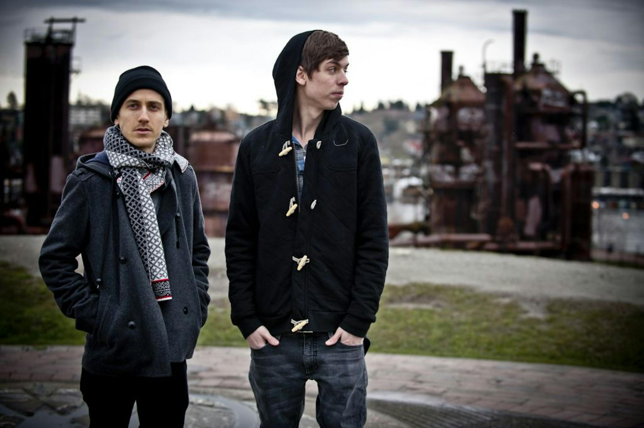 Seattle rapper Grieves, right, plays the Varsity on Friday with producer/DJ Budo.