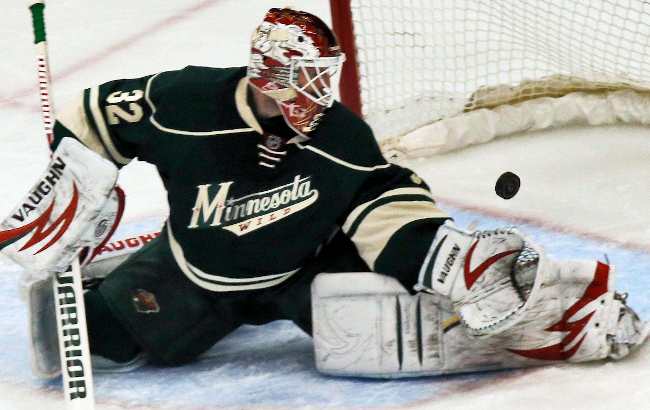 Wild goalie Niklas Backstrom