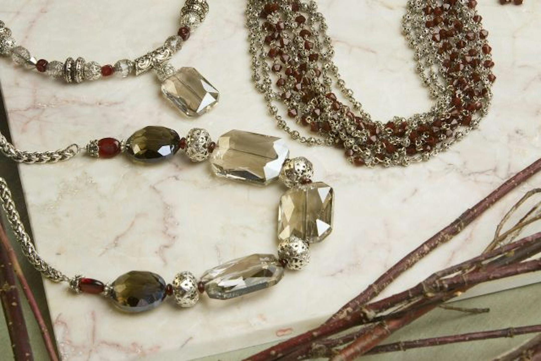 Jewelry from sample sale at Lonnie Lovness Accessories