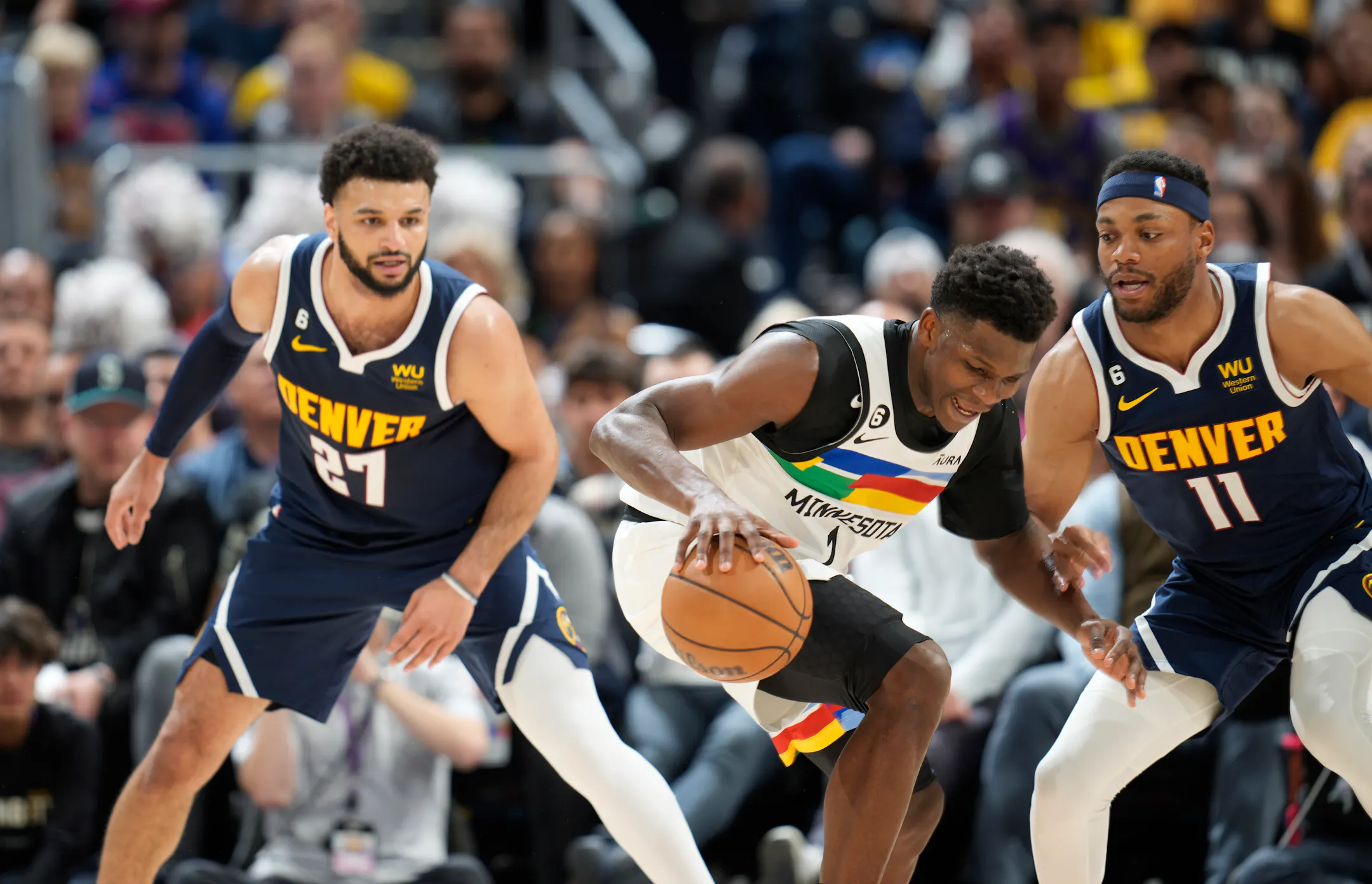 Timberwolves lose to Nuggets after digging hole, climbing out, falling ...