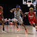 Atlanta's Courtney Williams drove to the basket against the Lynx's Crystal Dangerfield in the Dream's 78-75 victory on Sunday.