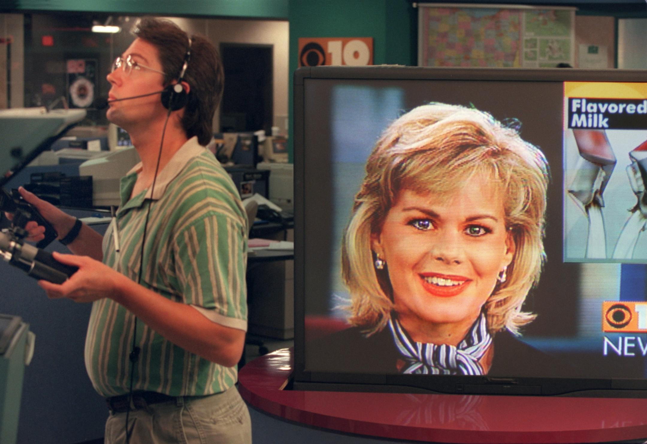 Gretchen Carlson now anchors the news at WOIO-TV, the CBS affiliate in Cleveland.