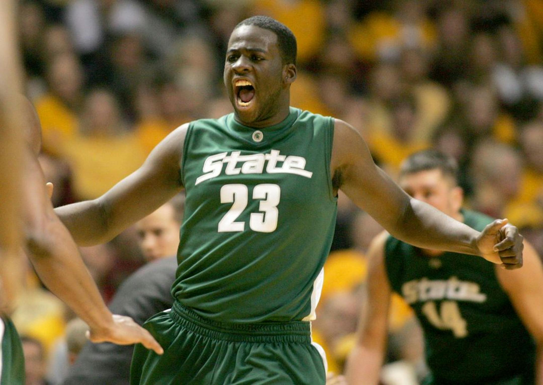 Gophers coach Tubby Smith on Draymond Green: "Draymond is what you want in a power forward. It's the respect he commands from his teammates."