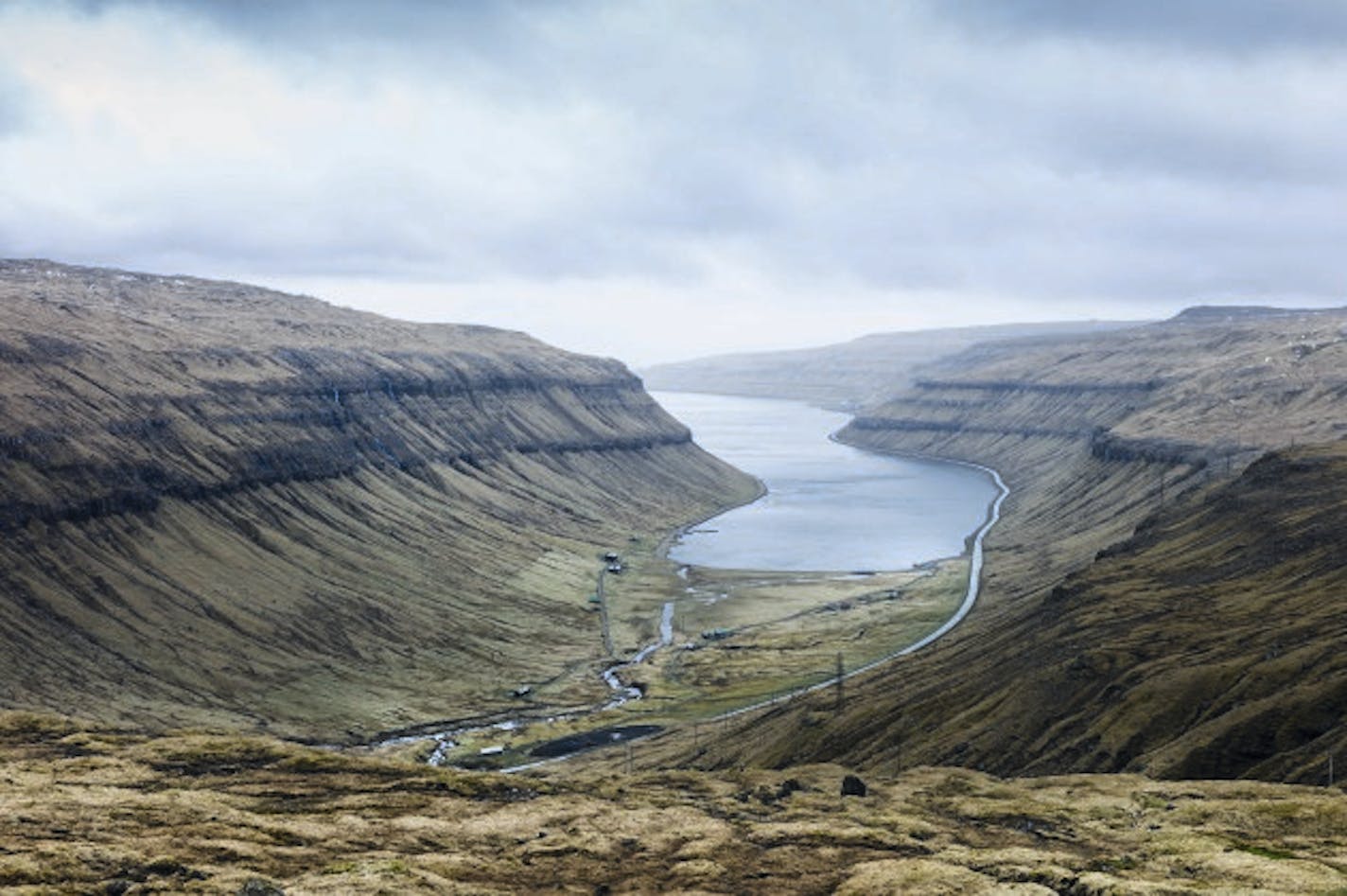 Fjord in the Faroe Islands. Photo by Magnus Nilsson.