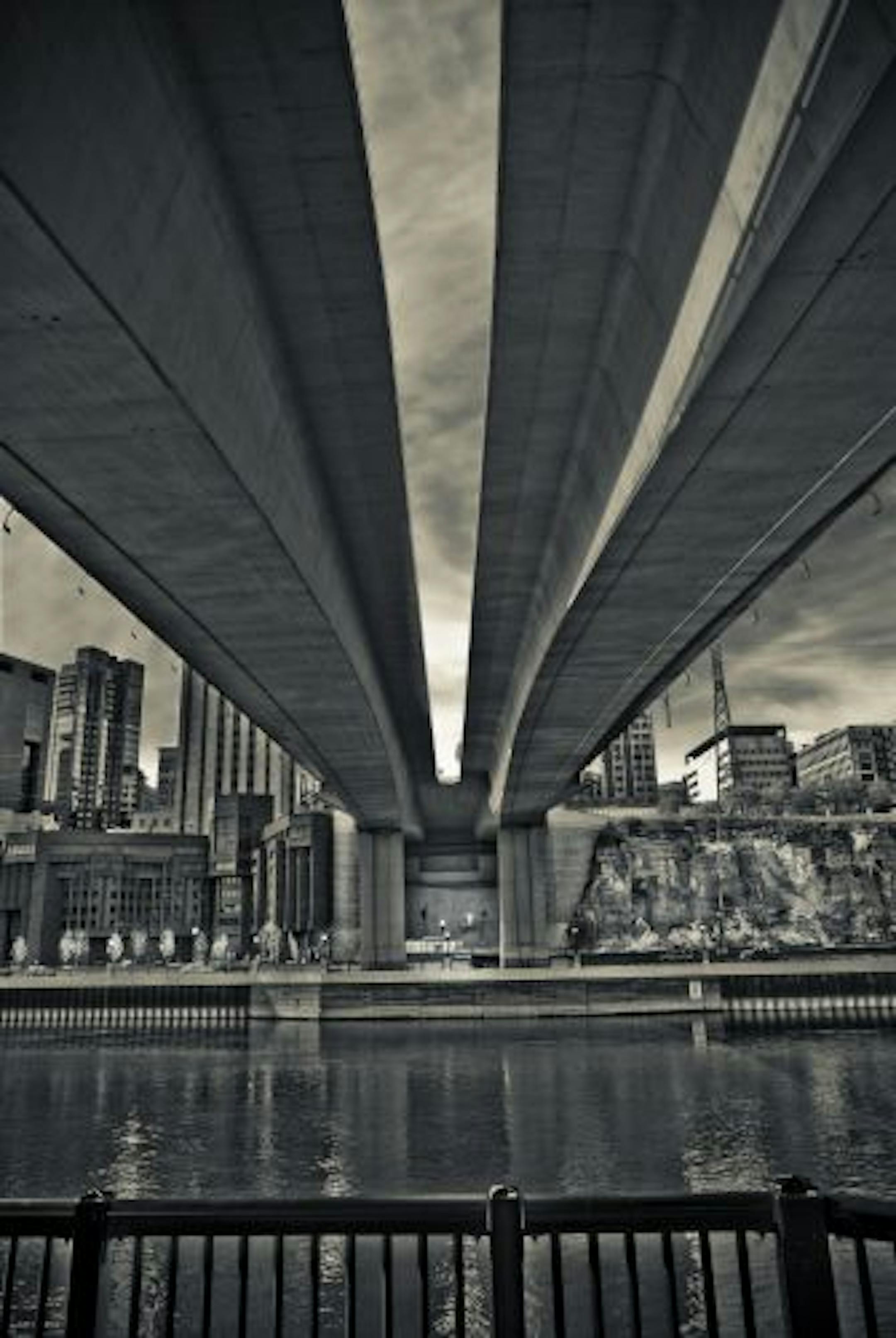 John A. Olson's "Under the Wabasha Bridge"