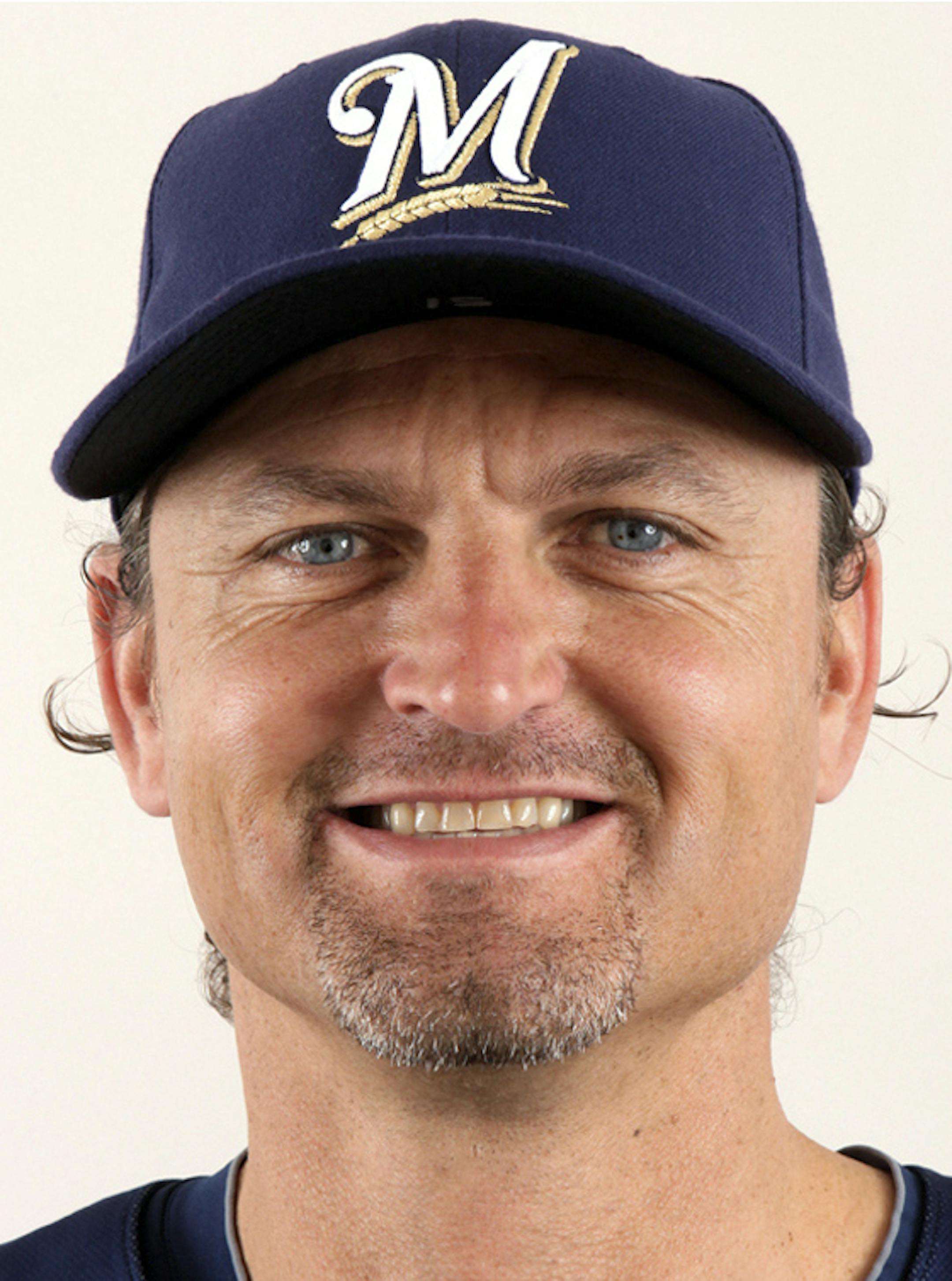 FILE - These file photos show baseball players, from left, Vladimir Guerrero, Trevor Hoffman, Chipper Jones and Jim Thome. All four were elected to baseball's Hall of Fame on Wednesday, Jan. 24, 2018. (AP Photo/File)