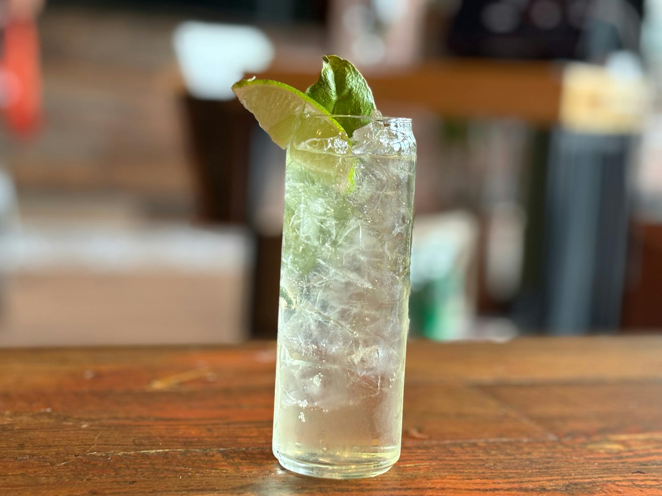 Dark Horse house tonic, low ABV drink