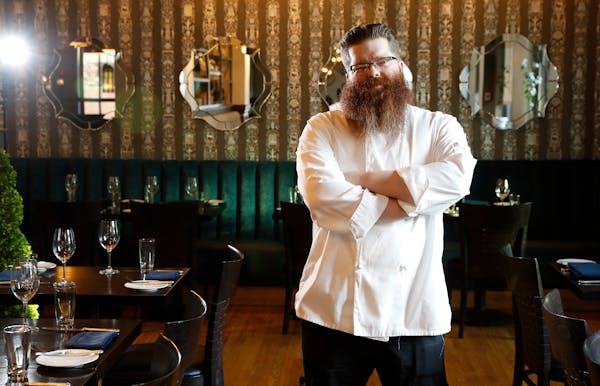 Jester Concepts co-owner, chef Mike DeCamp inside the dining room at Monello.