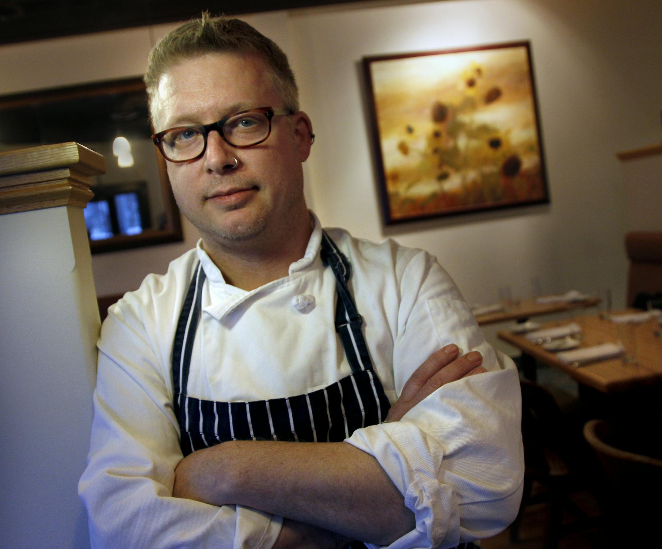 TOM WALLACE &#x201a;&#xc4;&#xa2; twallace@startribune.com Assignment #20015673A_ December 17, 2010_ SLUG: roy12xx_Restaurant of the year and folks mentioned in the story for things they accomplished in 2010. _ IN THIS PHOTO:] Restaurant of the year chef/owner, Doug Flicker.bestmn2012 bestmn2012