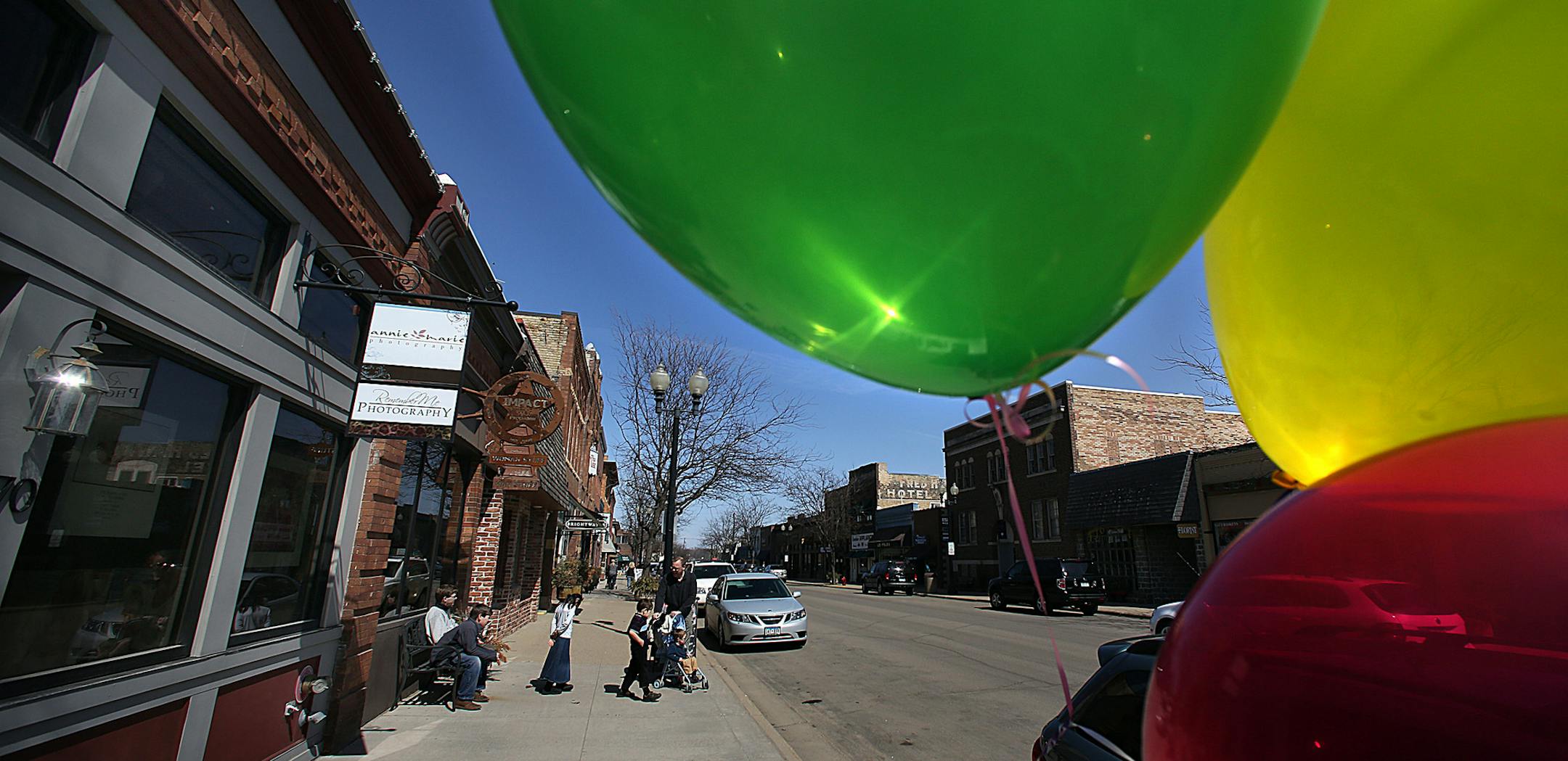 Water Street in Excelsior is lined with shops, restaurants and other businesses. The proposed hotel project would be built at the end of Water Street nearest the lake. ] (JIM GEHRZ/STAR TRIBUNE) / April 4, 2013 / 2:00 PM Minneapolis, MN &#x201a;&#xc4;&#xec; BACKGROUND INFORMATION- The Lake Minnetonka town of Excelsior is in the midst of a controversy surrounding plans for a major hotel project that will attract more tourists. Several city commissioners have resigned in protest to the project, an