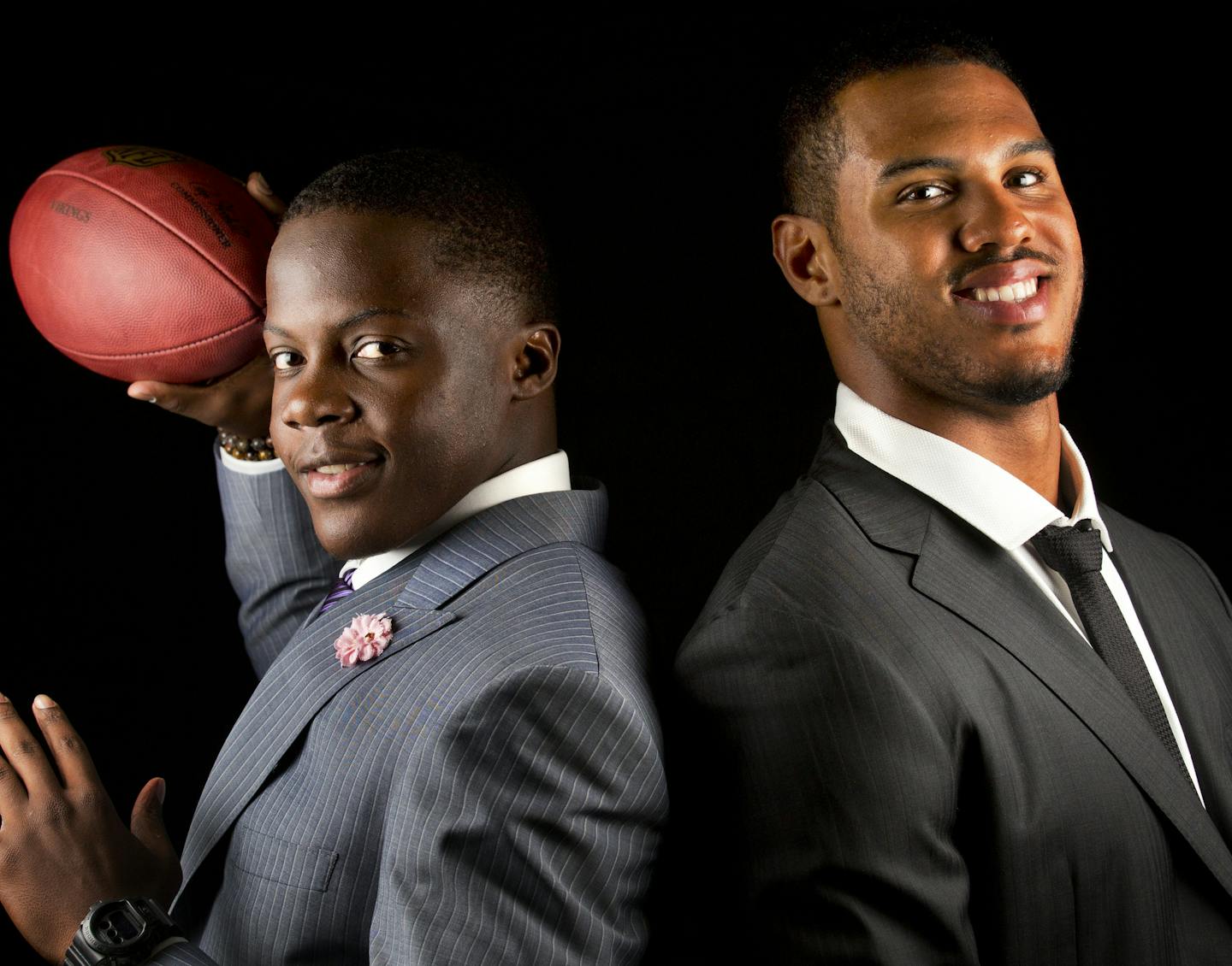 Vikings first round draft choices Teddy Bridgewater and Anthony Barr. ] BRIAN PETERSON &#x201a;&#xc4;&#xa2; brian.peterson@startribune.com Eden Prairie, MN 5/09/2014