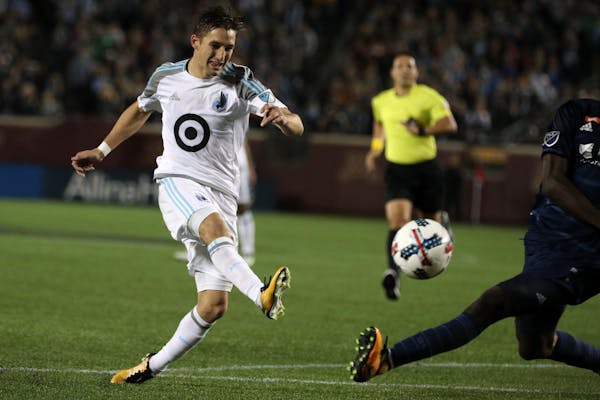 Minnesota United midfielder Ethan Finlay said he can't wait to reconnect with teammates for his first full Loons season.