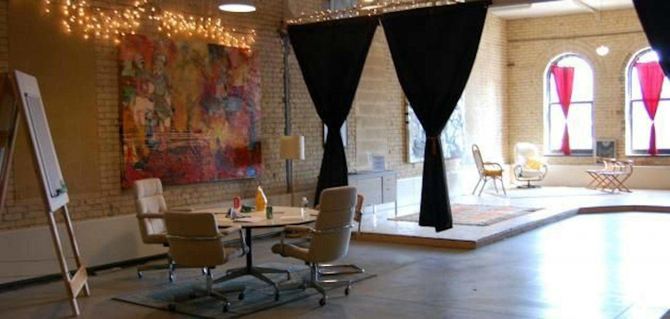 Grain Belt Studios, a facility operated by Artspace in Minneapolis. Hopkins is partnering with Artspace to look at creating affordable housing for artists to live and work.
