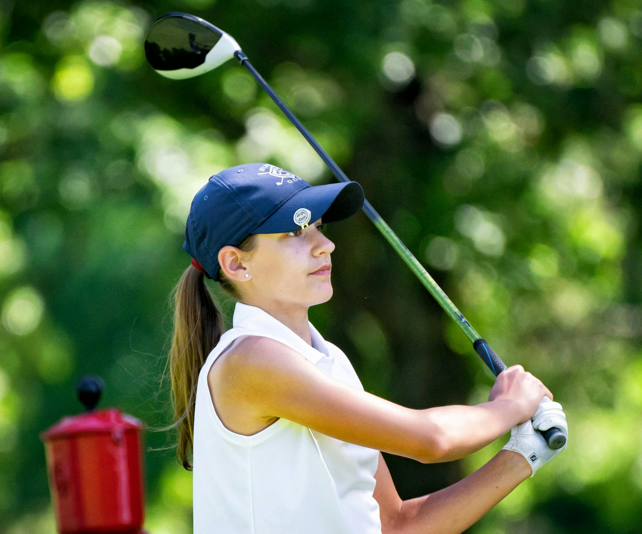 Blaine eighth-grader Kathryn Van Arragon is the defending state champ. Photo: GLEN STUBBE • glen.stubbe@startribune.com
