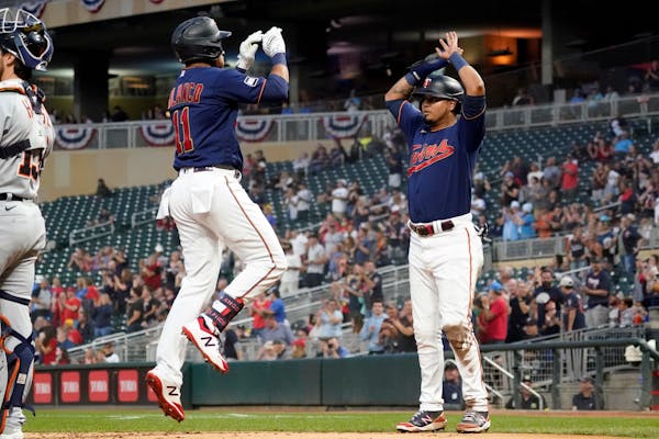 Polanco's quick home run sparks Twins to 5-2 victory over Detroit