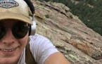 The family of Carter Christensen released this Instagram selfie he had taken about an hour before he fell to his death while climbing in Colorado.