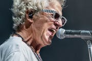 The American iconic rock band REO Speedwagon with lead vocalist Kevin Cronin performs at the Xfinity Center, Sunday, Aug. 5, 2018, in Mansfield, Mass.