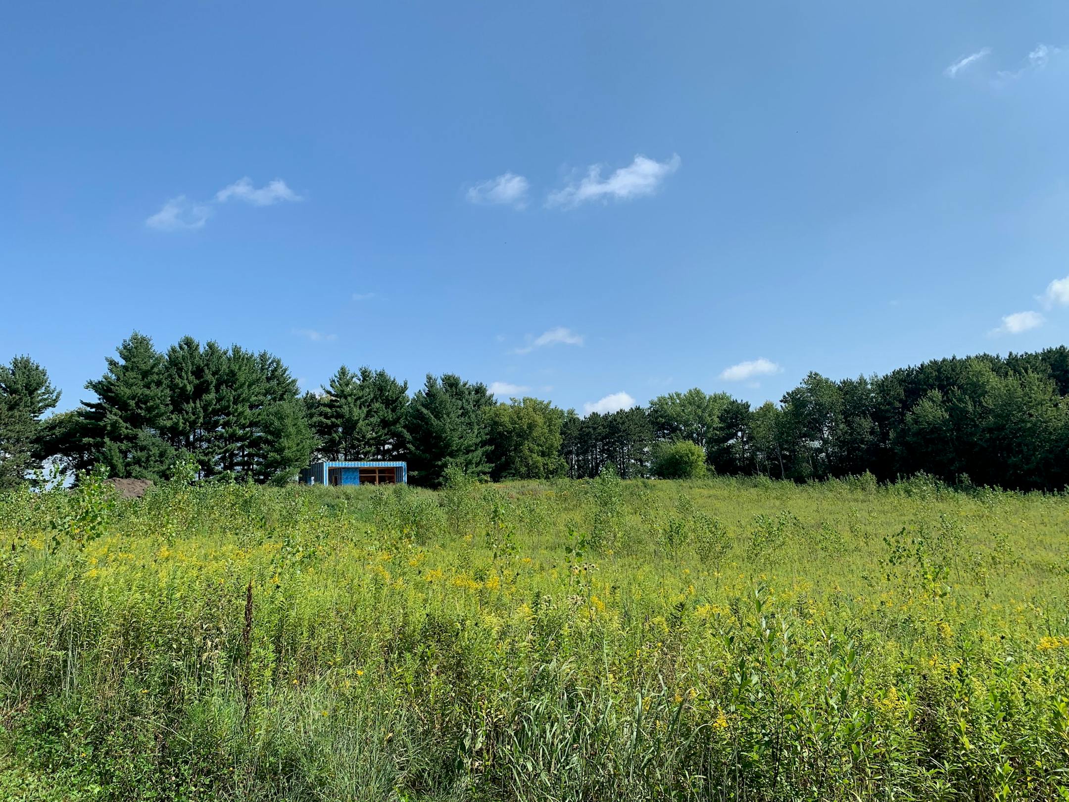 One of the new Prairie View cabins at Whitetail Woods Regional Park.