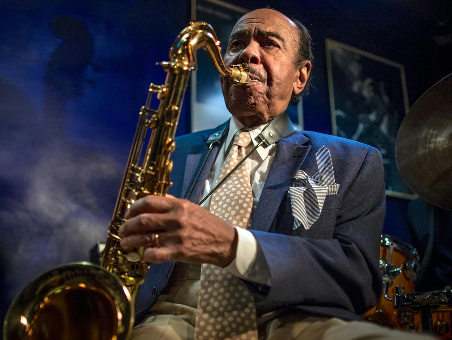 At 90, jazzman Benny Golson continues to keep a busy schedule: "The rent man likes for me to work."