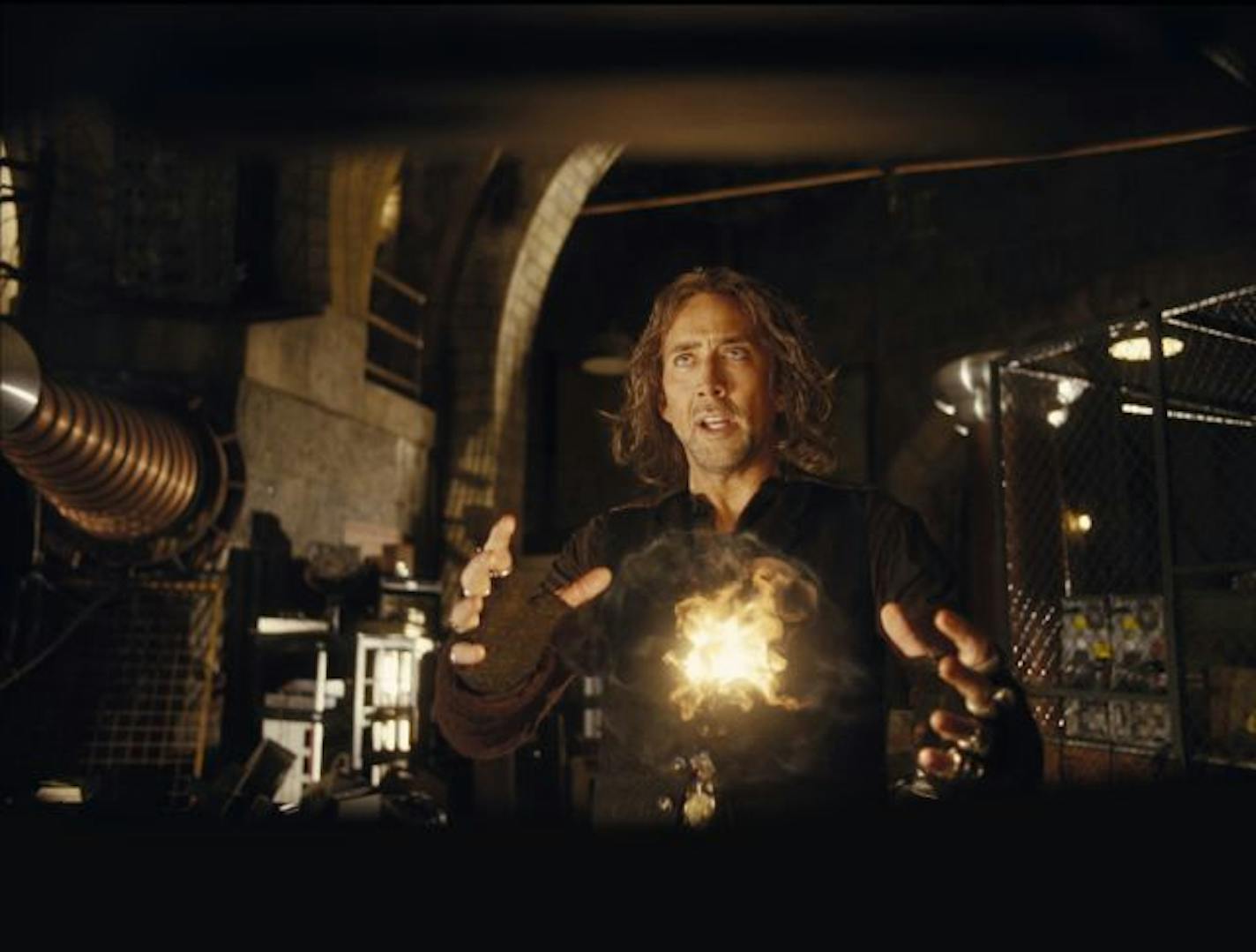 Nicolas Cage plays Balthazar Blake, who was once an apprentice to Merlin, in "The Sorcerer's Apprentice."