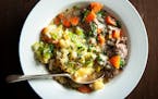 Traditional Irish stew calls for lamb, carrots, potatoes and herbs. Recipe from Beth Dooley, photo by Mette Nielsen, Special to the Star Tribune