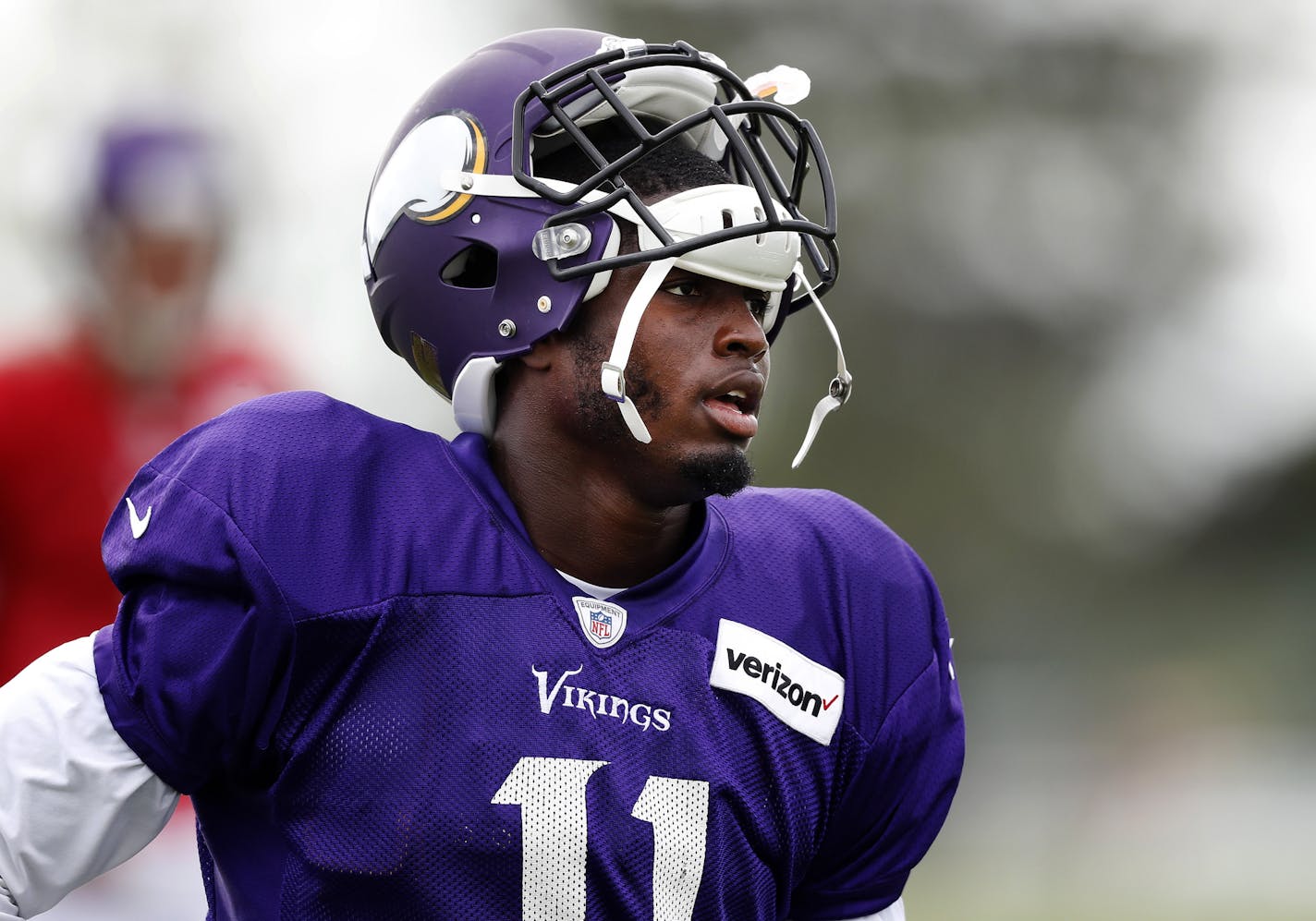 First-round draft pick Laquon Treadwell has no catches this year and was inactive last week.