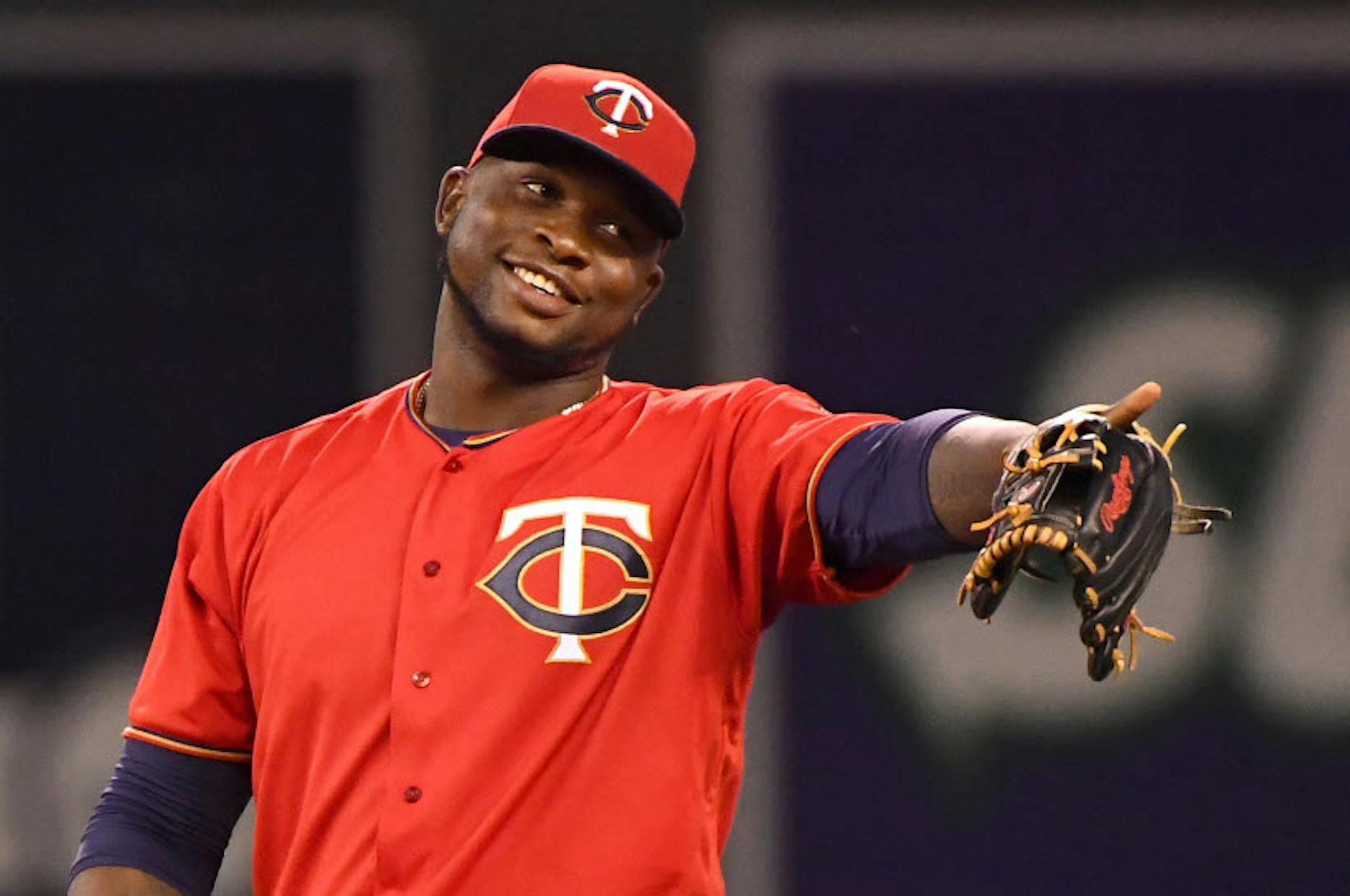 Minnesota Twins third baseman Miguel Sano, pictured in July 2016.