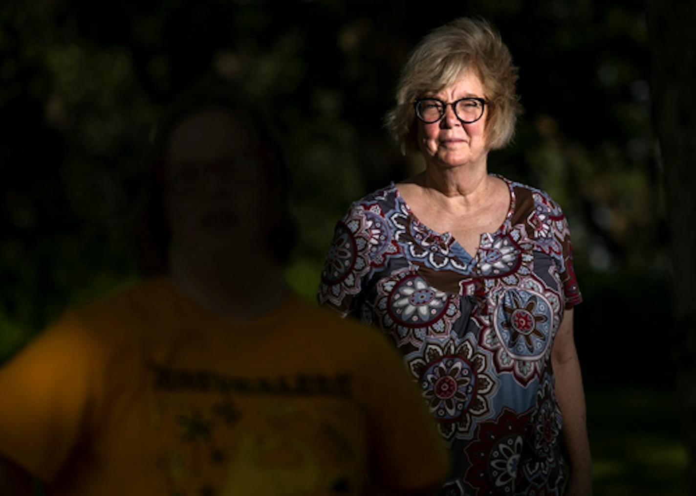 Jody Brennan and her daughter Maddie photographed Wednesday, June 29, 2022, at Memorial Park in Shakopee, Minn. ] CARLOS GONZALEZ • carlos.gonzalez@startribune.com