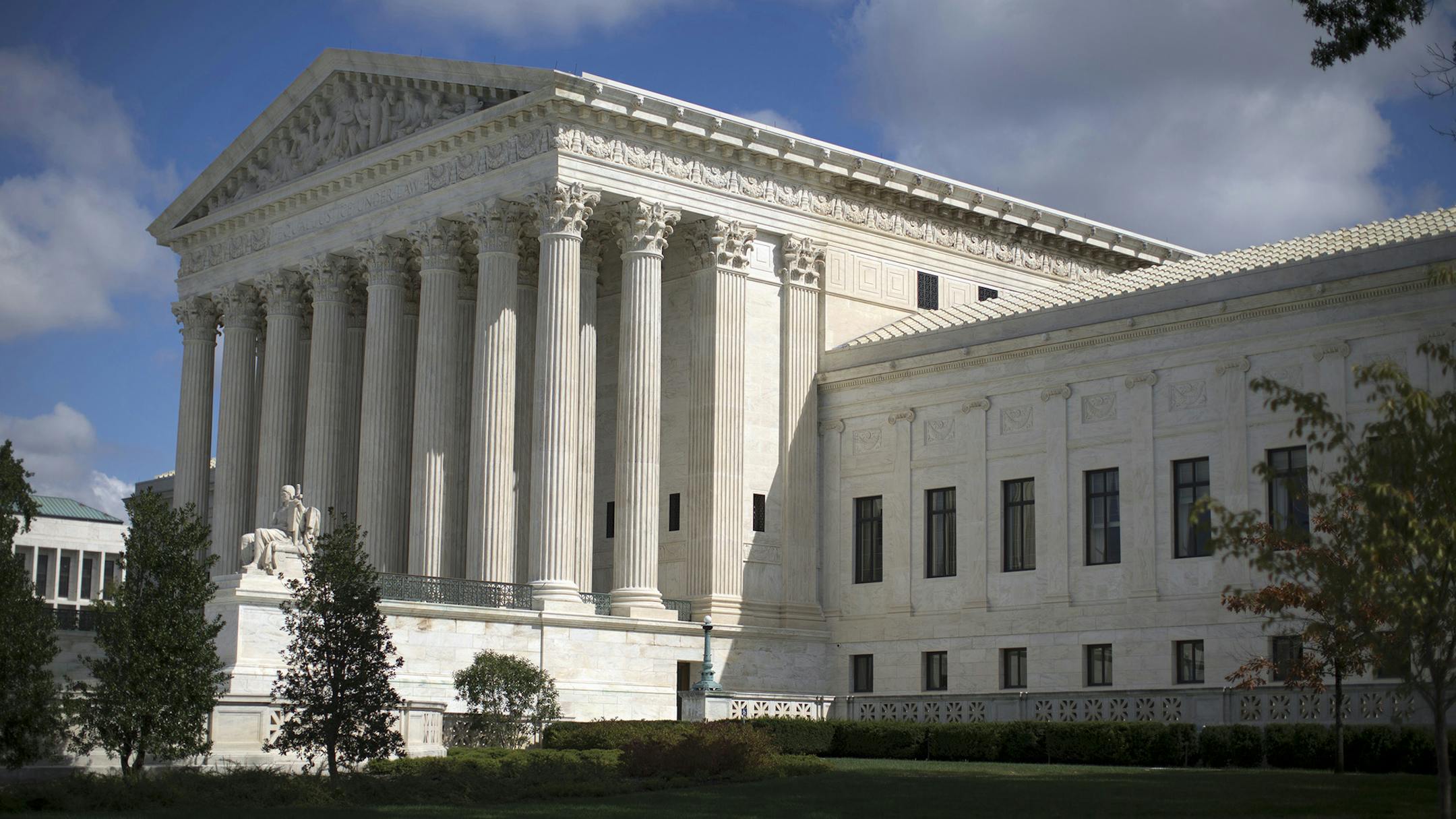 The Supreme Court is seen in Washington, Monday, Oct. 5, 2015.