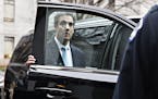 Michael Cohen, President Donald Trump's former personal lawyer, leaves Capitol Hill after testifying before the House Oversight and Reform Committee i