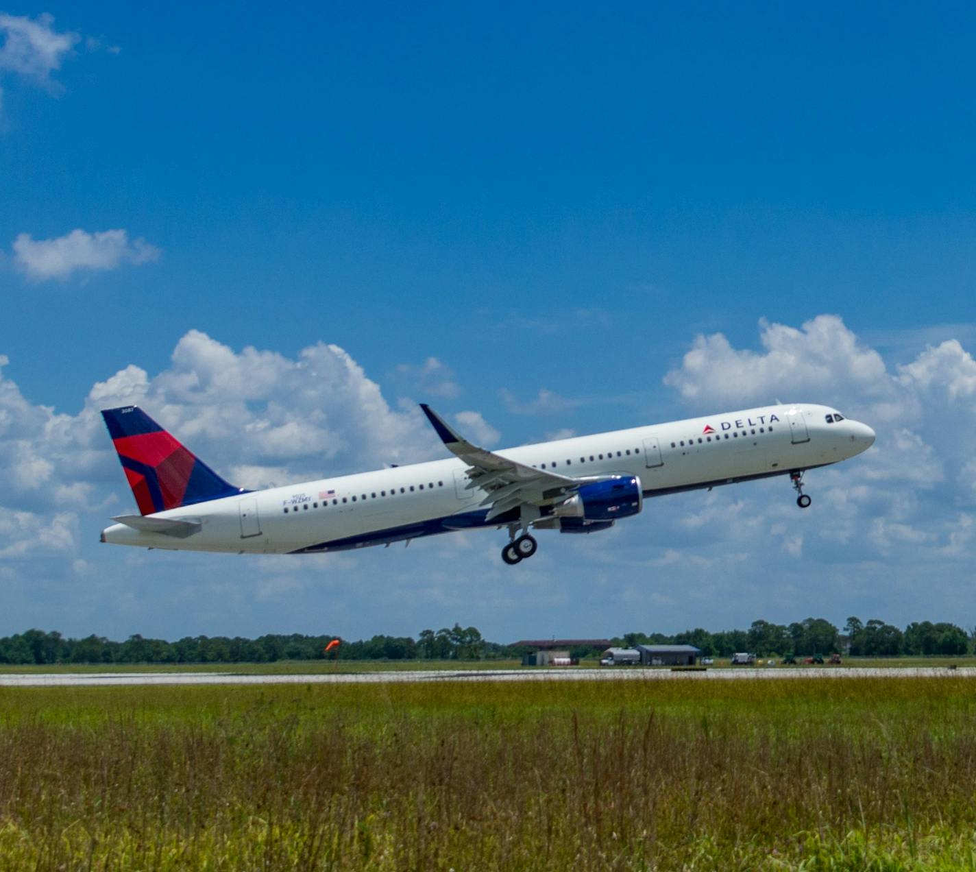 AIRBUS Delta MSN9025 1st Flight