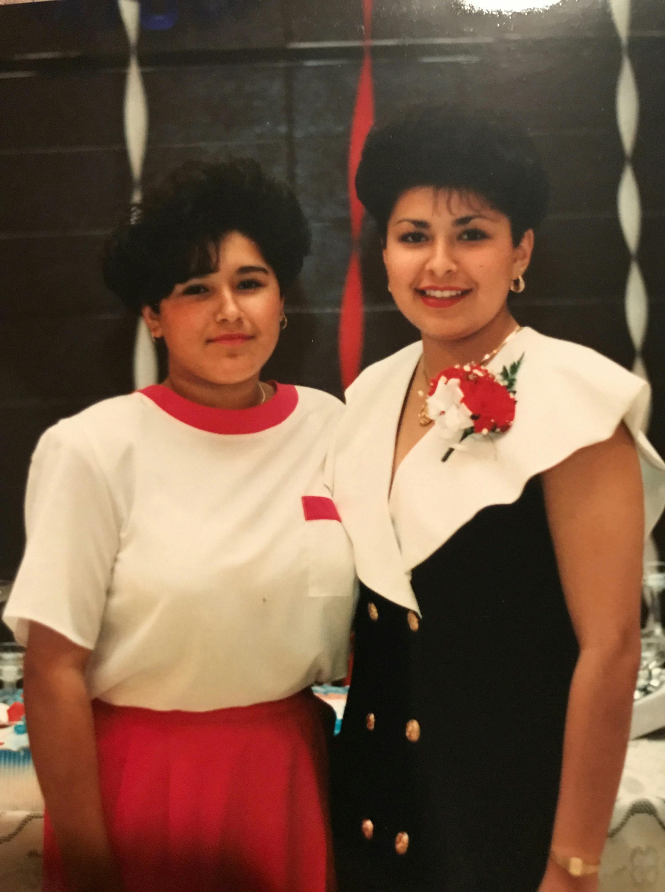 Mary Gil-Guerrero and Cynthia Gil grew up in poverty but both earned advanced degrees.