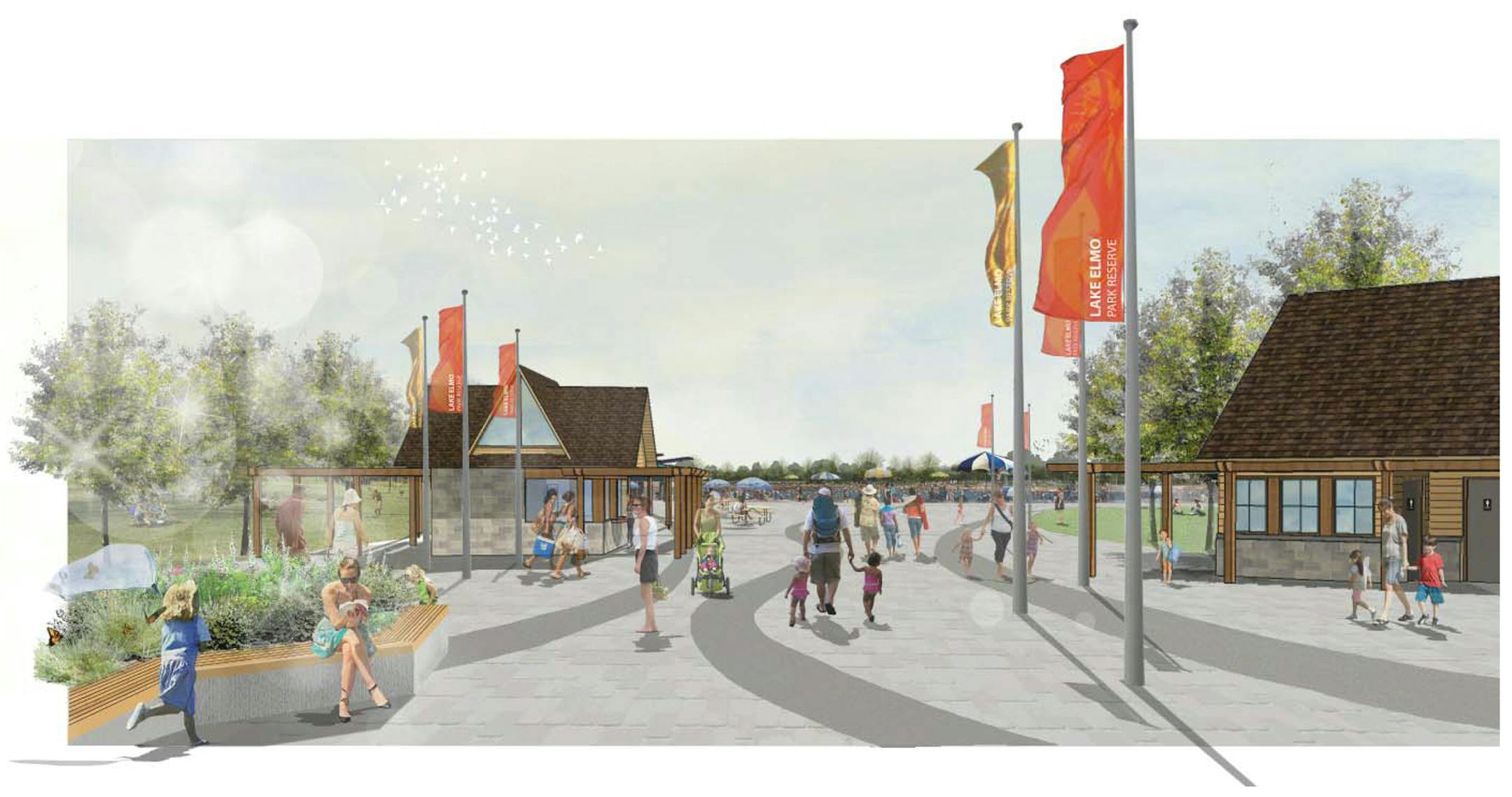 Lake Elmo Reserve Park, proposed plaza area ORG XMIT: MIN1304031447394888