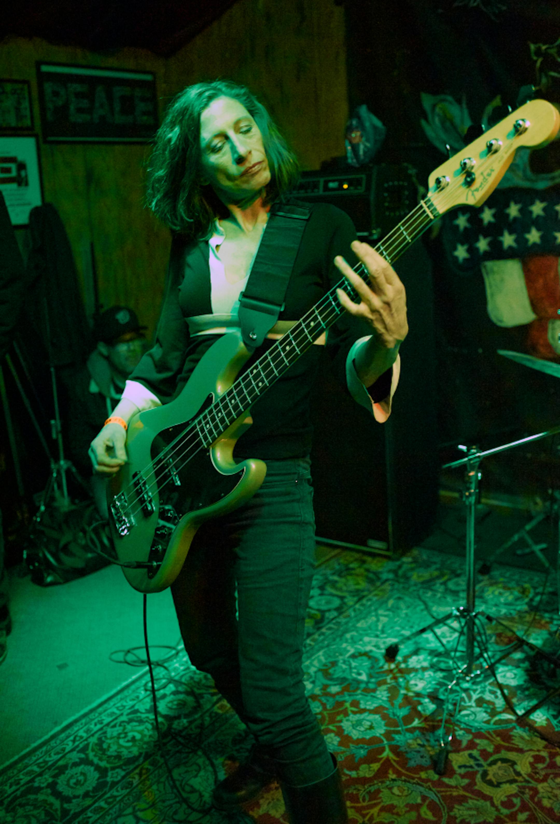Maureen Herman at Babes in Toyland's first reunion gig in February at Pappy & Harriet's near Joshua Tree, Calif. / Guillermo Prieto, Special to the Star Tribune