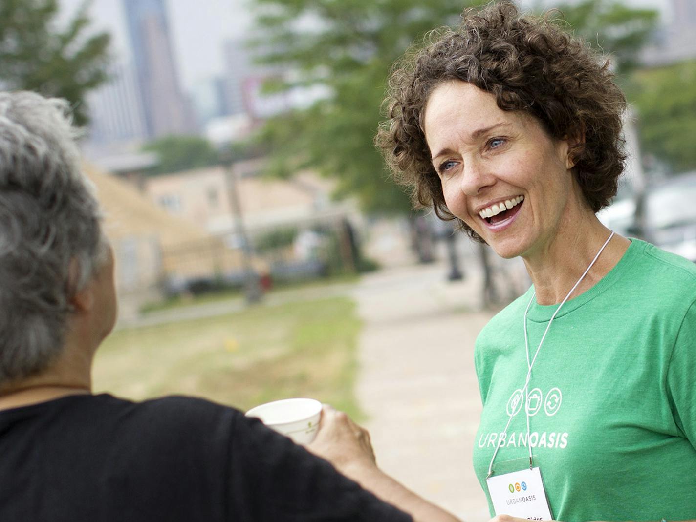 Urban Oasis Founder and Executive Director Tracy Sides.