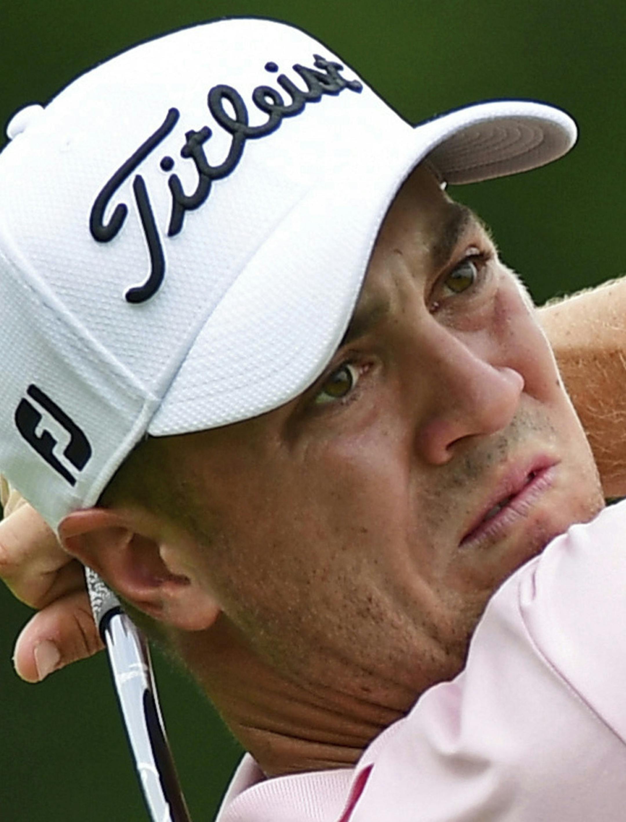 FILE - These are 2018 file photos showing members of the United States Ryder Cup team. They are Bryson Dechambeau, Tony Finau, Rickie Fowler, Dustin Johnson, Brooks Koepka, Phil Mickelson, Patrick Reed, Webb Simpson, Jordan Spieth, Justin Thomas, Bubba Watson and Tiger Woods. (AP Photo/File)