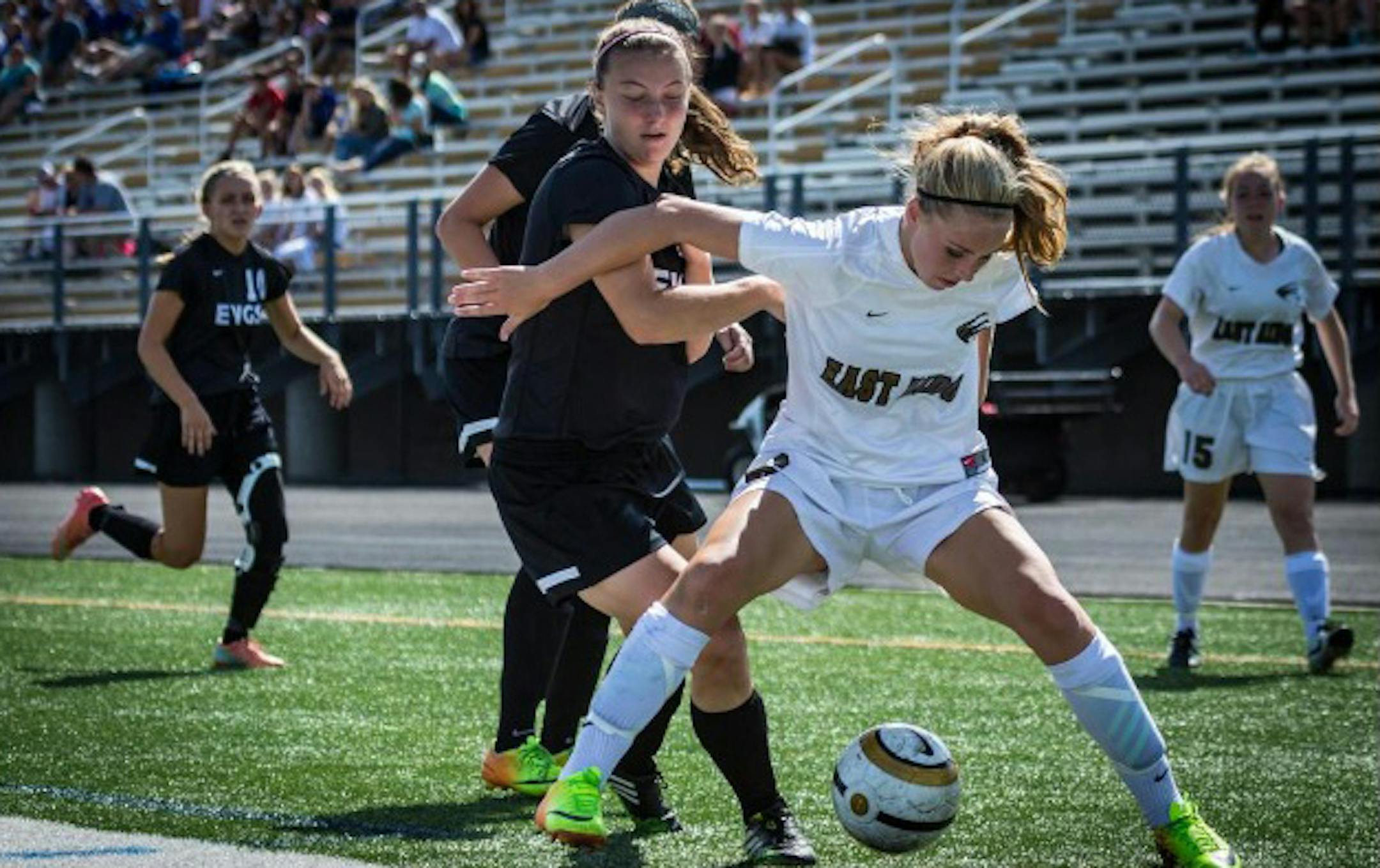 Photo credit to John Crouch Payton Goulding, East Ridge girls’ soccer