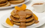 Photo by Robin Asbell, Special to the Star Tribune
Peanut Butter pancakes.