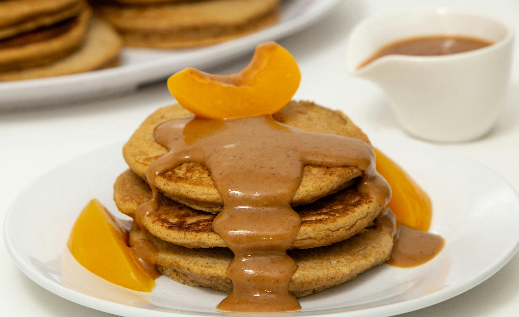 Photo by Robin Asbell, Special to the Star Tribune
Peanut Butter pancakes.