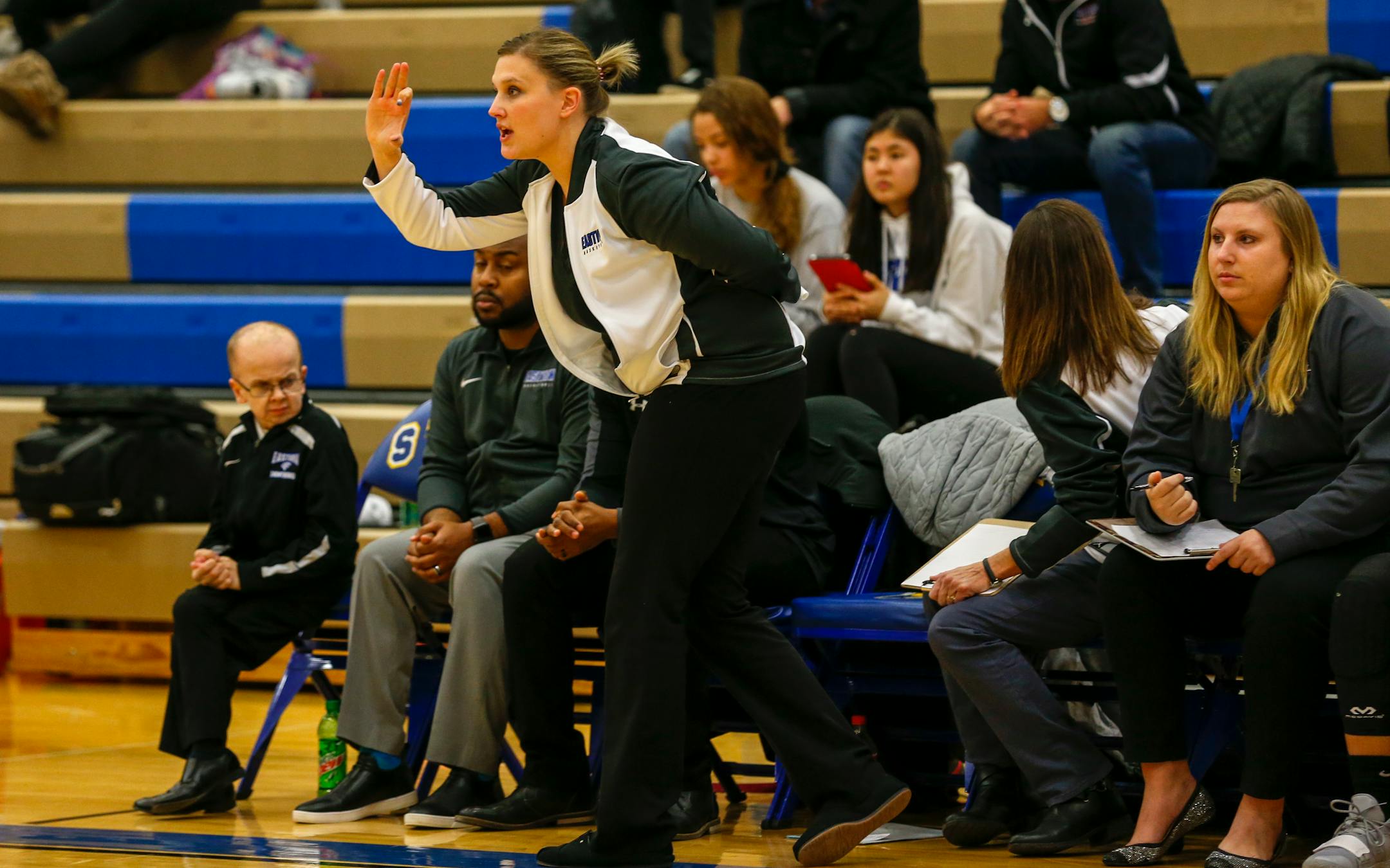 Eastview coach Molly Kasper