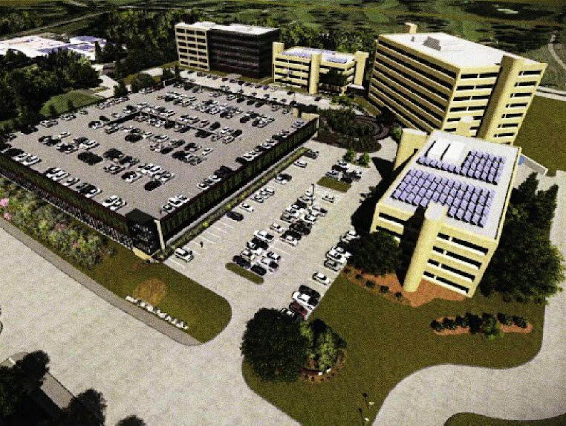 Mortenson has plans to expand its Golden Valley campus.
Image courtesy Mortenson Co.