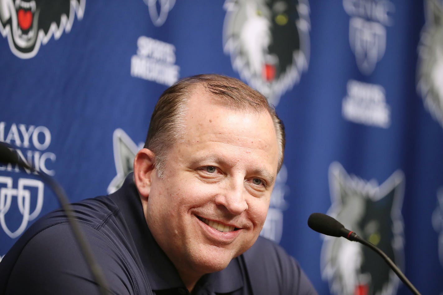 Timberwolves coach Tom Thibodeau