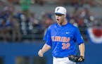 Former Coon Rapids star pitcher exits to standing ovation at Florida Super Regional