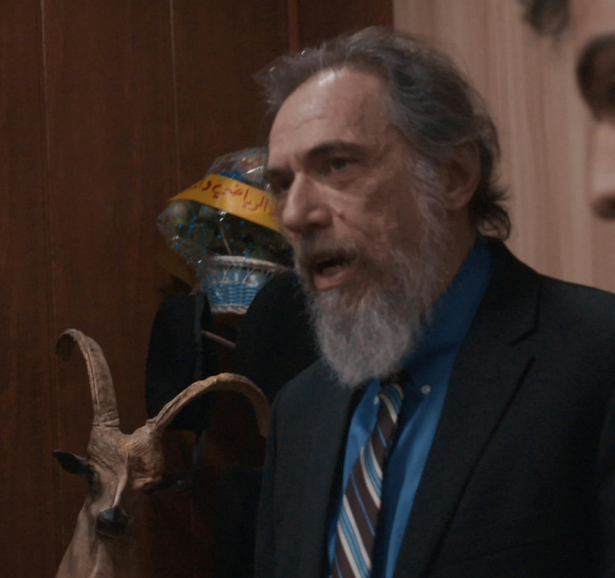 Larry Charles in the offices of Gen. Sarhad Qadir, head of the Kirkuk Police about to interview him on their dealing with ISIS and their sense of humor
Netflix