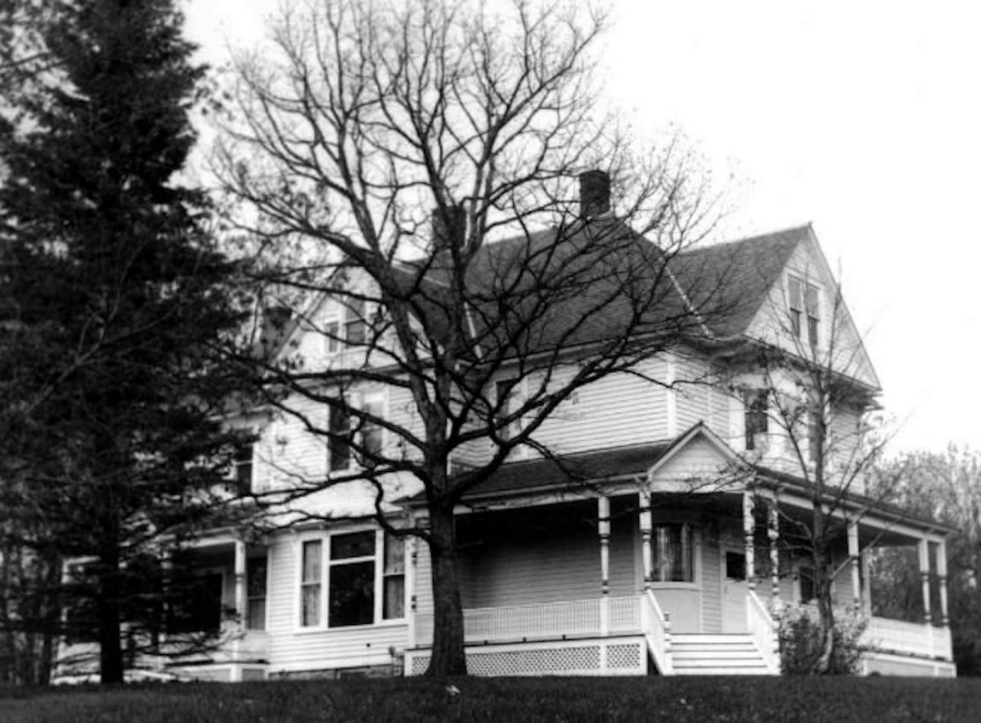 Actress Jessica Lange's house in Stillwater. The photo was taken during remodeling in 1995.